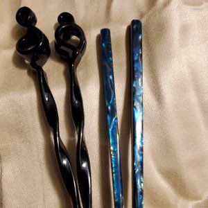 22 Assorted Bundle of Hair Sticks